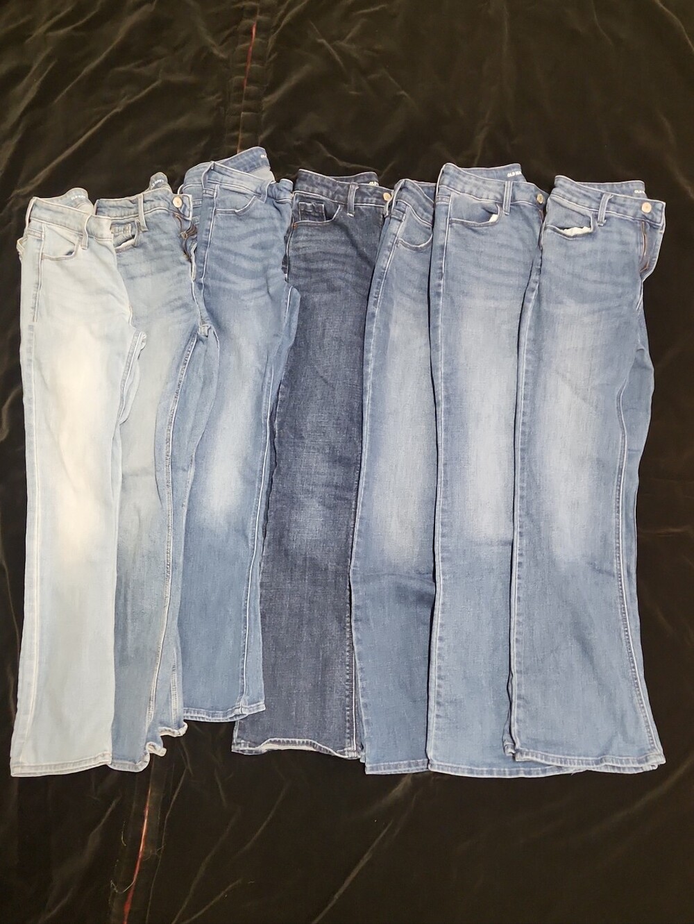 Women's Blue Denim Jeans - Classic Mid Wash
